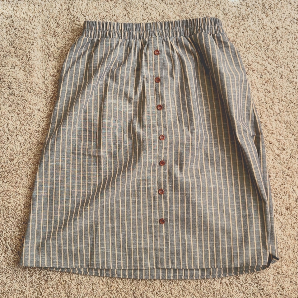 Mikarose Midi Skirt with pockets